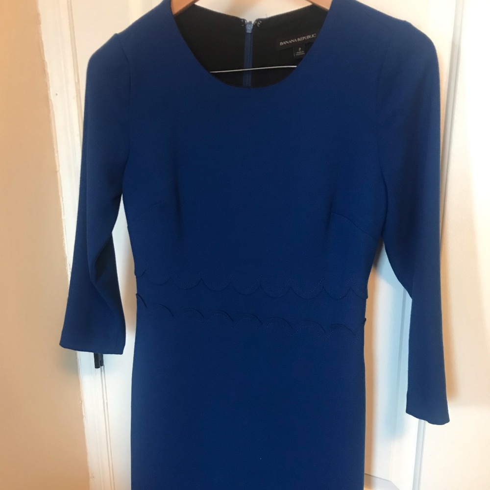🔥{Banana Republic} 3/4th Sleeve Shift Dress, Sz 2